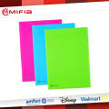 PP Colorful L-shape Folder with Foil Stamp